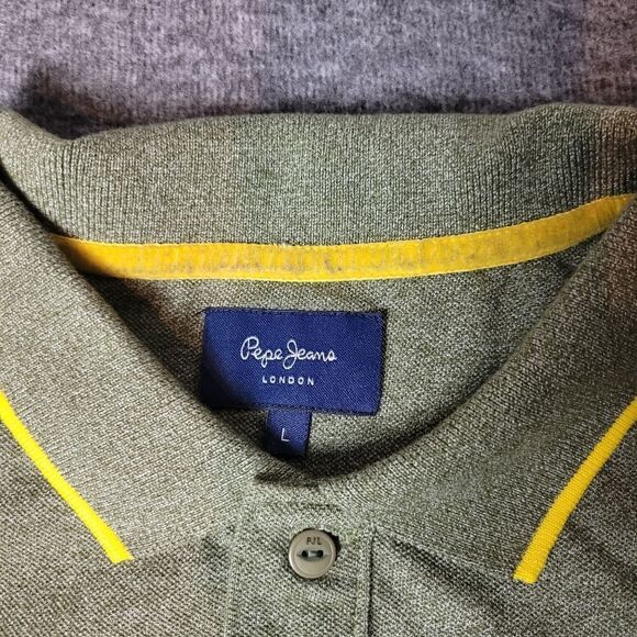 Ben Sherman Olive Green Polo Shirt - Picture 2 of 9